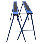 Jeu de 2 treteaux pliables