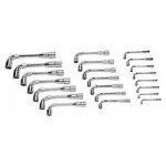 Jeu de 22 cls  pipe dbouches 6 / 6 pans