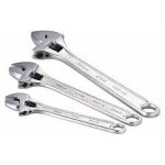 Jeu de 3 cl�s � molette chromees