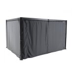 Jeu de 4 rideaux pour tonnelle belize 3 x 3, 8 m - hesperide
