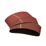 Jeu de 5 bandes abrasives wolfcraft 8417000 75 x 533 mm grains 40 80 120