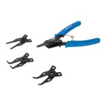 Jeu de 5 pinces � circlips - 160 mm
