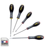 Jeu de 5 tournevis stanley fatmax �lectricien - phillips