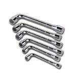 Jeu de 6 cl�s � pipe d�bouch�e stanley 6x6 pans