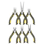 Jeu de 6 mini pinces - stanley fatmax fmht0 - 80541 - poign�e bi - mati�re ergonomique