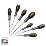 Jeu de 7 tournevis stanley 0 - 65 - 438 fatmax elec + meca - ph + pozidriv
