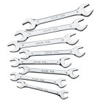 Jeu de 8 cl�s plates 6 � 22 mm 10n - j8p sam outillage