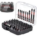 Jeu de 83 embouts de tournevis en acier s2 magnétique torx / phillips / pozidriv / plat / tête hexagonale, ... Jeu de 83 embouts de tournevis en acier s2 magnétique torx / phillips / pozidriv / plat / tête hexagonale, ...