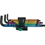 Jeu de 9 cls coudes 950 spkl multicolore sb wera
