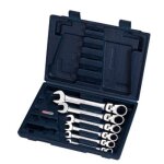 Jeu de cls mixtes  cliquet ks tools gearplus, 6 pices verrouillables (503. 4859)