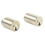 Jeu de cylindre pour serrure vega jpm - laiton poli - 50mm - 833750 - 01 - 0a