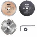 Jeu de disques pour mini scie circulaire 89x10 mm, 5 pcs