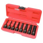 Jeu de douilles � choc 6 pans ks 1 / 2'' 8 pi�ces