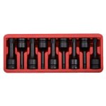 Jeu de douilles longues à chocs ribeâ® 1 / 2 , 9 pcs ks tools 911. 0934 Jeu de douilles longues à chocs ribeâ® 1 / 2 , 9 pcs ks tools 911. 0934