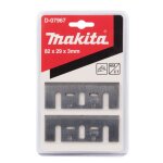 Jeux de fers makita - carbure, 1, rabots 1101. 1902. n1923. 1923h. kp0810k / ck, 82