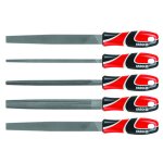 Jeu de fichier en acier yato 5 pcs 250 mm