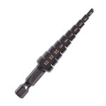 Jeu de forets tags hss en cobalt, kit pratique de forets pour mtal enduit de nitrure noir pour fer ...