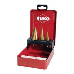 Jeu de forets � t�le 3 - 14 / 4 - 20 / 16 - 305 mm hss - tin nombre de lames 2 coffret m�tallique