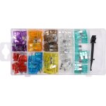 Jeu de fusibles assortis standards voitures standards mini et maxi a lamelles