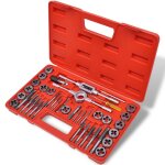 Jeu de tarauds et de filières 40 pcs Jeu de tarauds et de filières 40 pcs