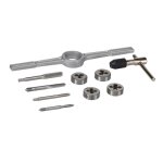 Jeu de tarauds et filieres de m4, m5, m6, m8 porte taraud porte filiere