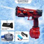 Jeu de tir a l'eau electrique 500 ml, jouet automatique a haute pression pour piscine d'ete