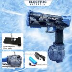 Jeu de tir a l'eau electrique 500 ml, jouet automatique a haute pression pour piscine d'ete