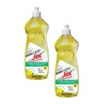 Jex professionnel lot de 2 flacons 1 litre de liquide vaisselle doux pour les mains parfum citron Jex professionnel lot de 2 flacons 1 litre de liquide vaisselle doux pour les mains parfum citron