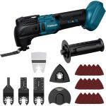 Jexnovashop - outil multifonction oscillant sans fil, scie oscillante pour makita 18v batterie, multitool ...