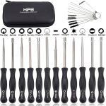 Jexnovashop - set de 12 outils de r�glage de carburateur r�glage tron�onneuse tournevis reglage carburateur ...