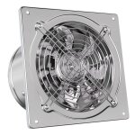 Jfbl chaude 6 pouces ventilateur d'extraction de ventilation en acier inoxydable ventilateur pour intrieur ...