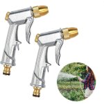 Jgd - 2 buses de tuyau d'arrosage r�sistantes 100 % r�sistantes, pistolet pulv�risateur, pistolet � eau ...