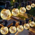 Jgd - guirlande lumineuse ext�rieure et int�rieure 13, 5m g40 guirlande guinguette 36 + 4 led ampoules ...
