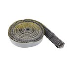 Joint de cheminee multifonctionnel, corde plate blanche pour porte de cheminee en verre, style a