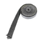 Joint de cheminee multifonctionnel, corde plate blanche pour porte de cheminee en verre, style a Joint de cheminee multifonctionnel, corde plate blanche pour porte de cheminee en verre, style a