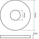 Joint pour mcansime idal standard 22x75x2