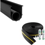 Joint de porte de garage, 4, 88 m, kit de joint de seuils d'etanchit universel pour bas de porte de ...