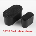 Joint de protection anti - poussire pour meubles, noir, nar, oblong, rectangle, bouchon d'extrmit ...