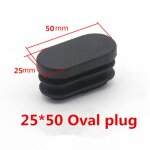 Joint de protection anti - poussire pour meubles, noir, nar, oblong, rectangle, bouchon d'extrmit ...
