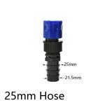 Joint de tube pe pour raccord de tuyau d'arrosage de jardin  f, connecteurs de raccords barbels, 4 ...