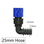 Joint de tube pe pour raccord de tuyau d'arrosage de jardin  f, connecteurs de raccords barbels, 4 ...