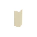 Jonction angle sortant pour profil� clipsable - blanc perle ral 1013