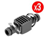 Jonction droite Ø13mm pour arrosage goutte - � - goutte gardena 8356 - 29