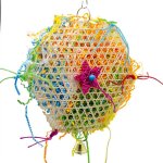 Jouets de morsure de perroquet, jouet a mâcher pour les oiseaux grimpants, broyeur de papier coloré en ... Jouets de morsure de perroquet, jouet a mâcher pour les oiseaux grimpants, broyeur de papier coloré en ...