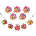 Jouets pour perroquets, balles de rotin en papier coloré, jouets pour perchoirs a oiseaux, cage, accessoires ... Jouets pour perroquets, balles de rotin en papier coloré, jouets pour perchoirs a oiseaux, cage, accessoires ...