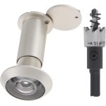 Judas de porte, laiton judas a 200 degr�s avec foret de 16 mm, diam�tre de tuyau de 16 mm pour portes ...