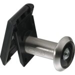 Judas de porte - microviseur chrome 200 avec cache abus