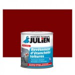 Julien revtement d'tanchit toitures rouge brique mat 2, 5 l