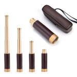 Jumelles portables hd 25x30mm, vision nocturne, monoculaire d'extrieur ultralger, tlescope rtro avec ...