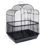 Jupe de protection en nylon ventil pour cage  oiseaux, housse facile  nettoyer, filet attrape - graines, ...